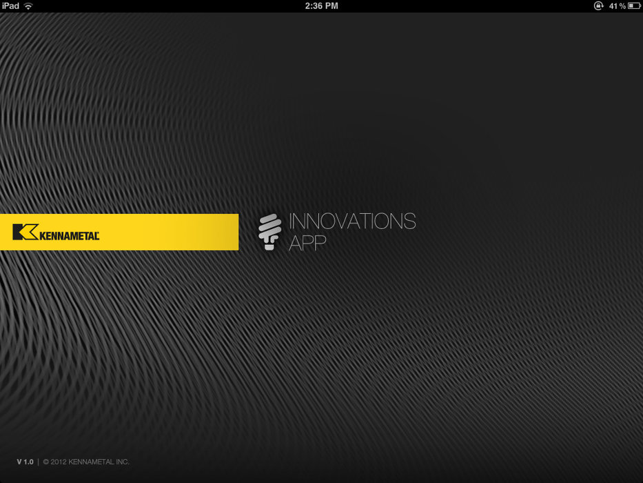 »Kennametal Innovations» - prezentacja nowej aplikacji dla iPad®